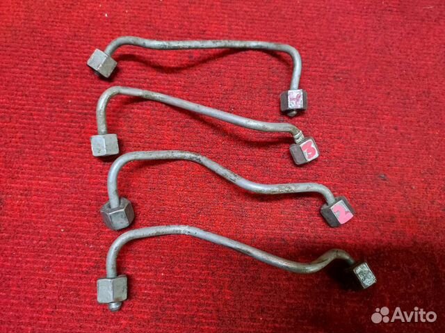 Трубка форсунки 1,2,3,4 цилиндров SsangYong D20DT