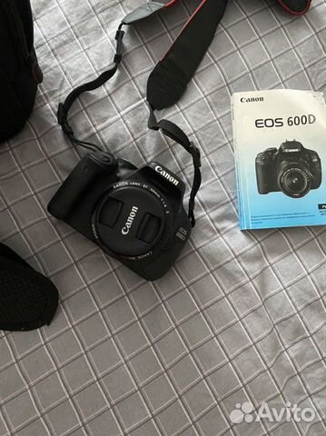 Зеркальный фотоаппарат canon 600d