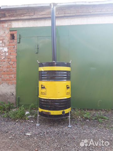 Бочка/печь для сжигания мусора