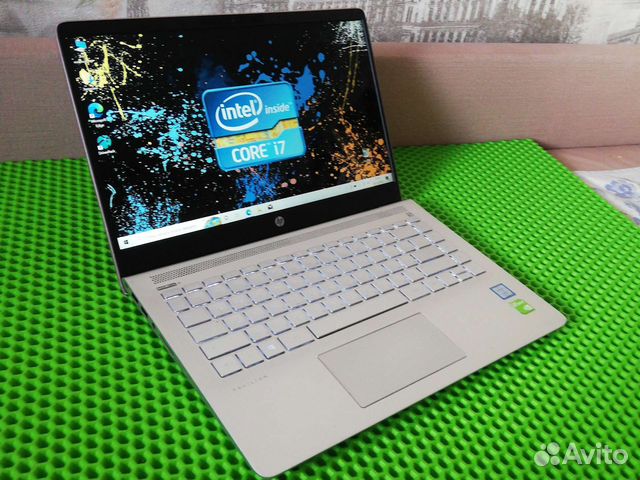 Мощный HP (14'/IPS/i7/GeF 940MX/SSD+HDD 1TB/8GB)