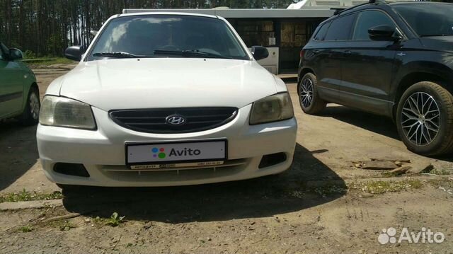 Hyundai Accent 1.5 МТ, 2002, 325 960 км