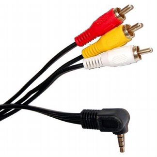 Кабель RCA mini USB jack видео камер AV Нестандарт