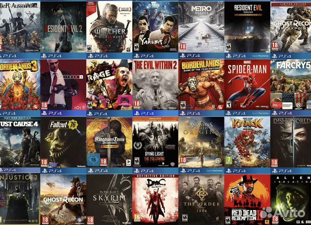 Цифровые игры на ps4 ps5