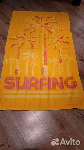 Полотенце махровое большое 90х152 см