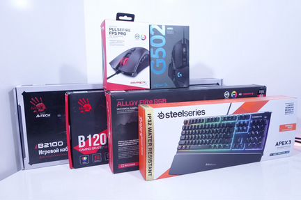 Клавиатуры / мыши / наушники игровые и офисные