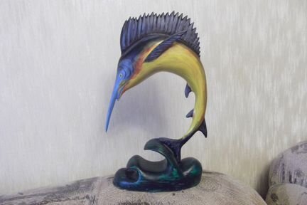 Парусник или рыба-меч или голубой марлин