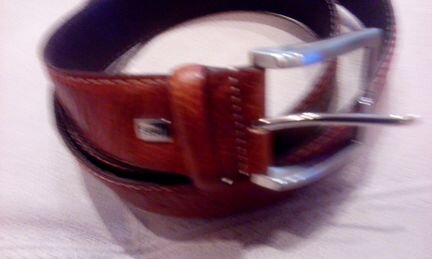 Продам ремень мужской 2 штуки цвет коричн. новые