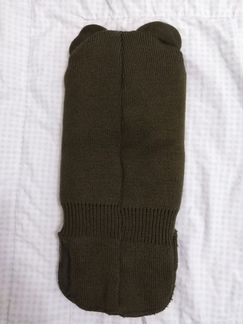 Шапка шлем на 6-7 лет новая цвет хакки