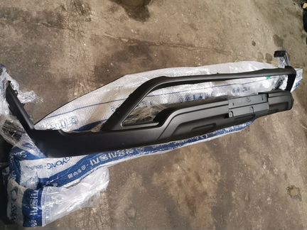 Юбка переднего бампера Actyon new 13-17