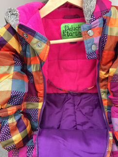 Комбинезон зимний + шапка Reima