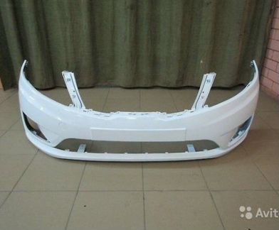 Бампер Kia Rio 3 цвет Белый