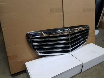 Решетка радиатора Mercedes W221 Рестайл 2009-2013г