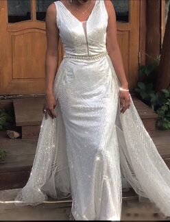 Роскошное вечернее, свадебное, платье люкс