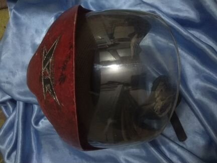 Мото-шлем, шлем для мотоцикла (винтаж)