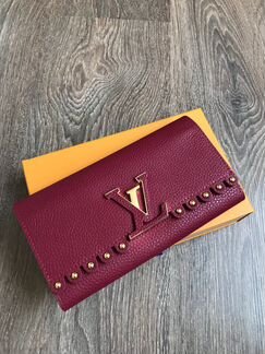 Кошелёк Louis Vuitton capucines бордо