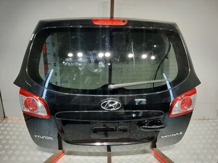 Крышка (дверь) багажника для Hyundai Santa Fe (CM)