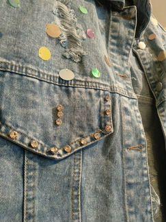 Куртка джинсовая