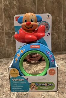 Fisher price щенок неваляшка «Ползаем вместе»
