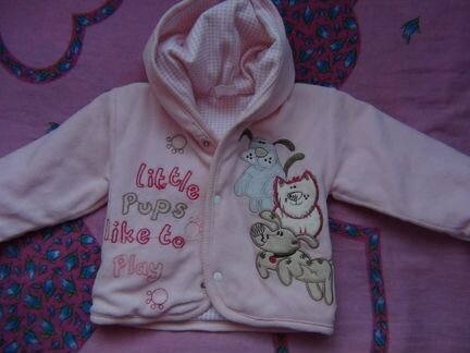 Утеплённый костюм на осень-лето,обмен