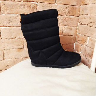 Угги зимние сапоги zenden иск. замша, мех внутри 3