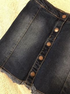 Юбка джинсовая