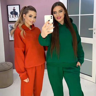 Спортивный костюм женский на флисе утепленный