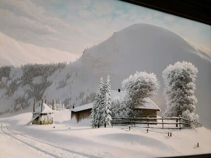 Роскошная Картина.Х/М. 100x55. 