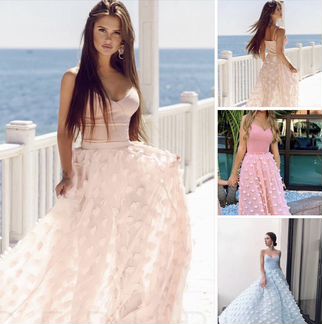 Нюдовый комплект в пол боди+юбка М кутюр