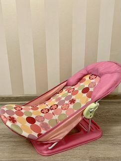 Шезлонг горка для купания summer infant