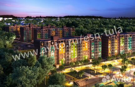 2-к квартира, 54.4 м², 6/8 эт.