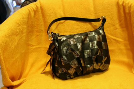 Новая шахматная сумочка Gaude crossbody натуральна