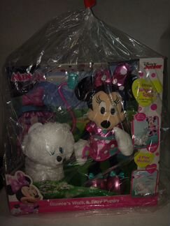 Minnie Mouse Минни Маус с щенком Minnie Walk/ Play