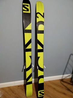 Горные лыжи salomon rocker2 108 + скитур крепления