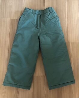 Зимние брюки для девочки рост 98