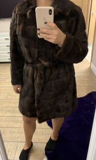 Норковая шуба saga mink
