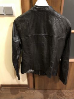 Куртка кожаная