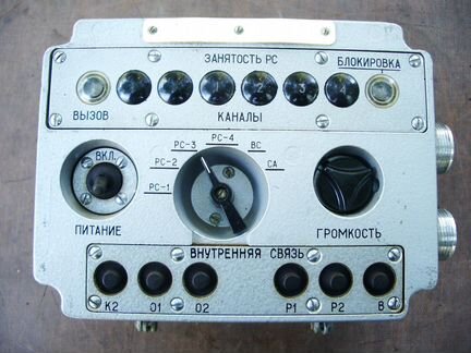 Радиостанция Р-142. Пульт командира пк-1