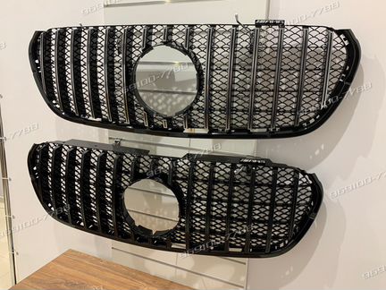 Решетка радиатора Mercedes X-Class GT c Защитой