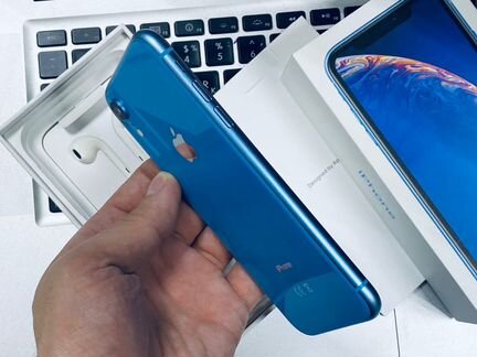 iPhone XR 128Gb, Blue. Ростест. Б/У