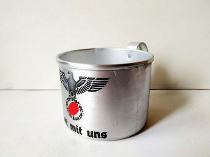 Солдатская кружка Вермахт «Gott mit uns» Рейх