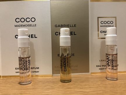 Пробники Chanel 3*1.5 мл