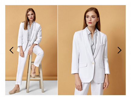 Костюм льняной Ostin