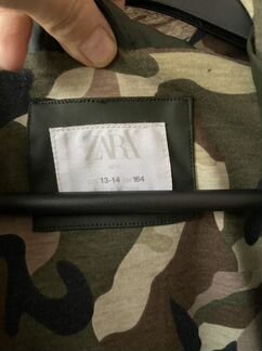 Парка куртка детская прорезиненная 164 см Zara
