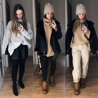 Свитер с горлом