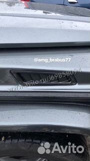 Боковые Жабры под покраску Brabus AMG на G class