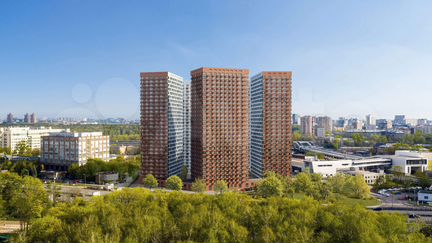 1-к апартаменты, 44.9 м², 23/28 эт.