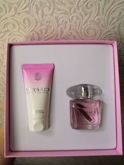 Versace bright crystal подарочный набор