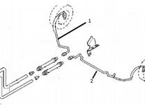 Тормозные трубки рено меган 2 схема
