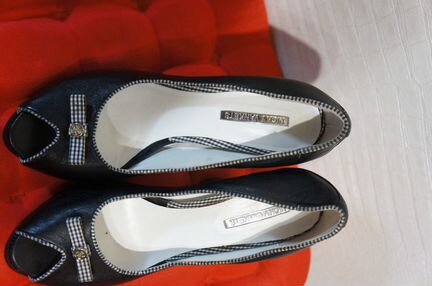 Туфли женские ручной работы, Бельгия, р. 37