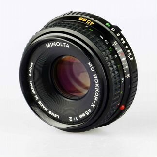 Minolta 45mm f/2 Rokkor-X